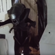Image for article titled Alien is still creepy, even made out of cardboard